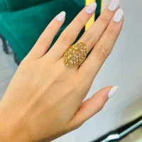 انگشتر طلا اقسا*طی