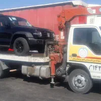 خودروبر کفی خودروسوار ماشین بر یدککش جرثقیل ایسوزو