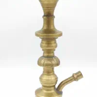 بدنه ی قلیان برنجی اندازه متوسط سالم