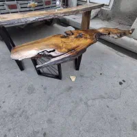 میز عسلی جلو مبلی روستیک