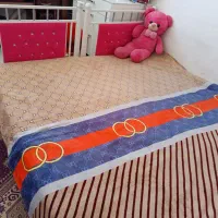 تخت دو طبقه کامل همراه تشک