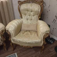 مبلمان استیل چوب راش