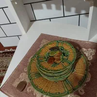 ست میوه خوری وپارچ و لیوان