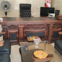 لوازم اداری میز صندلی، آب سرد کن، چاپگر، تلویزیون