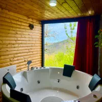 اجاره کلبه جنگلی دوبلکس نوساز جکوزیدار