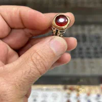 انگشتر عقیق نقره