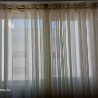 پرده حریر شاین دار