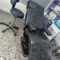 تخت دو موتوره کاشت مو همراه با صندلی تابوره