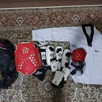 لوازم کامل تکواندو همراه با ساک/کوله مخصوص تکواندو