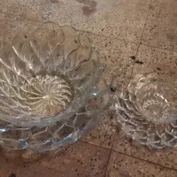 ست بلوری آجیل خوری