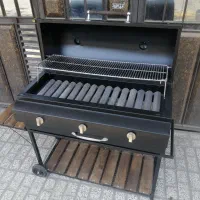 باربیکیو گازی ذغالی 40×100 کباب پزگازی ذغالی|اجاق گاز و لوازم برقی پخت‌وپز|مشهد, فدک|دیوار