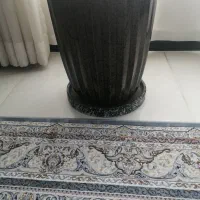 دوعدد گلدان سرامیکی یک رنگ