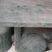 صندلی بتنی باغی حیاطی