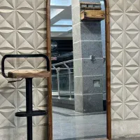 آینه چوبی گنبدی گرگان