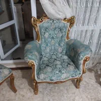 مبل سلطنتی ۹ نفره تمام چوب