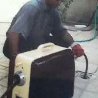 لوله بازکنی با دستگاه و فنر برقی