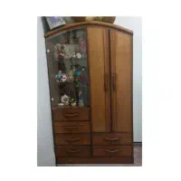کمد۶کشو ویترین دار