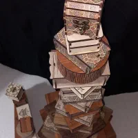 جعبه چوبی  جواهری