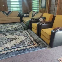 مبل درجه یک 8 نفره تختخواب شو باکس دار