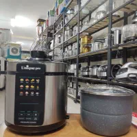 زودپز برقی درب چرخشی ۵ نفره گارانتی ارسال