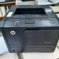 پرینتر لیزری HP M401n شبکه، تمیز و آماده کار
