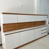 ۳/۵ متر کابینت دیواری زمینی پله ای بانصب نقدی وچکی