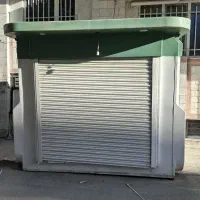 کانکس خالی با کرکره ی برقی