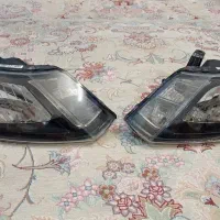 یک جفت چراغ جلو کوییک فابریکی