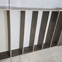 قفسه دیواری و دکور کمد دار mdf ام دی اف