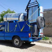 تانکر۶ چرخ نیسانی. چرخدار چرخ دار