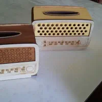 دوعددجادستمالی چوبی کاملن نوهستن