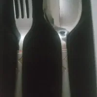 قاشق چنگال طلاکوب