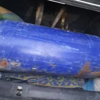 کپسول cngوچراغ جلوی پراید