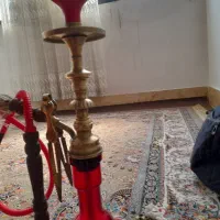 قلیان برنجی معماریان اصلی ۳۰ ساله تعم دوسیب