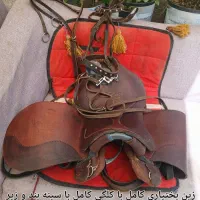 زین اسب بختیاری چرم