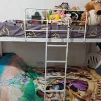 تخت دوطبقه اسپرت بدون تشک