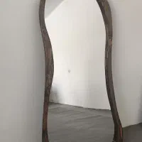 آینه قدی دفرمه چوبی