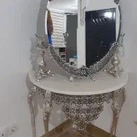 آینه شمعدان طرح برنز