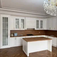 کابینت رنگ پلی اورتان نئوکلاسیک مات
