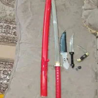 چاقو سنگ شجر شمشیر سامورایی