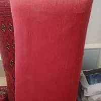 پشتی بزرگ دستباف ترکمن لاکی رنگ