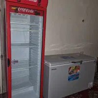 یخچال ایستاده و یخچال صندوقی فریزر دوماه کار کرده