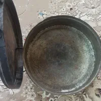 دیگ مسی  ملاقه مسی