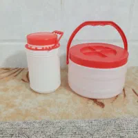 دبه پلاستیکی ۵ و ۲ کیلویی