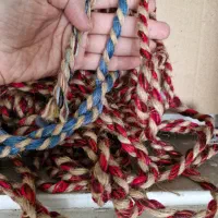 نخ و طناب کنفی رنگی