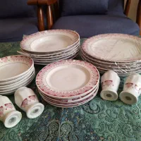 سرویس چینی ۶نفره ،فنجان نعلبکی قدیمی