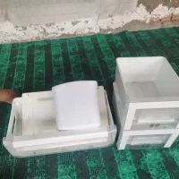 تمام لوازم داخل یخچال الکترو استیل