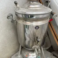 سماور برنجی گازی ۳۰ لیتری