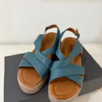 صندل چرم طبیعی زنانه