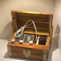اسپیکر بلوتوث دار و AUX خور دو بانده آنتیک